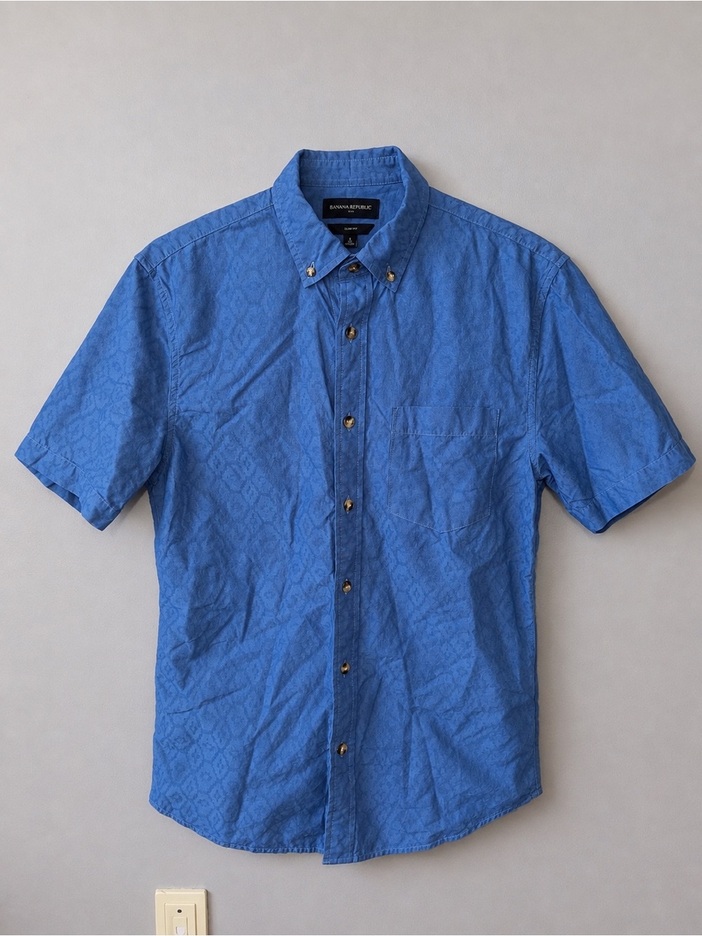 Banana Republic Men's Short-Sleeve Button-Down Shirt